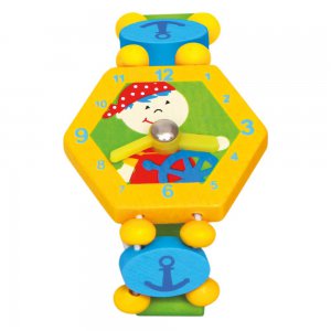 Hodinky pirát - žluté